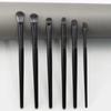 Cangzhou Set de 6 Brochas de Sombra de Ojos de Cerdas Suaves, Maquillaje de Ojos Difuminado, Delineador de Ojos Gusano de Seda, Brocha de Detalle para Maquillaje de Sombra de Ojos y Nariz Tipo Cuchilla