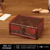 Mini Caixa de Armazenamento Vintage Estilo Chinês Caixa de Joias Embalagem de Joias Caixa de Presente Artesanato em Madeira Adereços de Cinema e Televisão