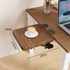Placa de extensión de escritorio, panel de extensión de escritorio de oficina plegable y extensible, no requiere taladro, soporte para reposamuñecas, herramienta de expansión de escritorio