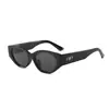 Gafas de Sol Retro Ojo de Gato Gm para Mujer, Alta Gama para Tomar Fotos, Marco Pequeño Estrecho, Modernas Anti-UV, Gafas de Sol Adelgazantes para Rostros Cuadrados y Redondos