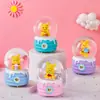 Regalos Creativos Bola de Cristal Luminosa Muñeca de Dibujos Animados Adornos Juguetes para Niños Regalos al por Mayor Linda Luz de Noche Regalos
