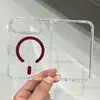 Adecuado para funda de teléfono móvil con pantalla plegable Iphoneduo, Funda abatible de acrílico transparente 18Duo Magnética para teléfono móvil 18