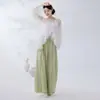 Nuevo top de danza clásica estilo chino para mujer, etéreo de manga larga, holgado y relajado, con una estética tradicional china, cárdigan artístico
