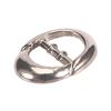 Diámetro interior 11 mm Hebilla japonesa ovalada bronce laminado cepillado herrajes para equipaje hebilla para zapato de cuero decorativa hebilla para cordón de zapato para niños