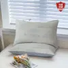 Funda de almohada de jacquard de algodón puro Paquete doble Funda de almohada 100% algodón 48x74cm Persona individual Paquete individual Funda protectora para núcleo de almohada Estilo nuevo