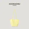 Bolso Cruzado de Hombro de Moda Estilo Coreano, Versátil para el Verano, Bolso Tote Sencillo y Ligero de Color Sólido para Mujer para el Trabajo y los Trayectos