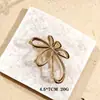 Pinza para el pelo de estrella de mar minimalista transfronteriza para mujer, pasador de aleación para recogidos, pinza de tiburón grande, accesorio para el cabello de alta gama