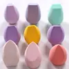 Esponja de Maquillaje Esférica de Doble Uso Seco y Húmedo Sin Látex al por Mayor Que No Absorbe la Base, Delicada y Fácil de Aplicar Base Líquida