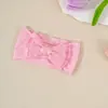 Accesorios para el cabello transfronterizos europeos y americanos para niños, diadema ancha de lazo suave y no restrictiva, diadema de protección de fontanela para bebés, tocado