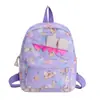 2025 Nueva Mochila Infantil Guardería Bebé Estampado de Dibujos Animados Ligera Mochila Escolar Mochila de Moda Exterior para Niña