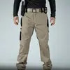Pantalones Tácticos de Venta Caliente Transfronteriza para Hombre del Sitio Independiente de Amazon, Pantalones de Entrenamiento Resistentes al Desgaste con Múltiples Bolsillos, Pantalones Sueltos para Senderismo al Aire Libre