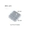 Molde de Resina de Cristal para Colgante Único Etiqueta en Forma de Corazón de Alto Brillo Molde Redondo para Colgante de Suéter