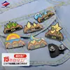 Longzhiyu Insígnias Metálicas Personalizadas Culturais e Criativas, Broches de Esmalte Pintado, Insígnias Comemorativas Personalizadas para Eventos, Fabricante de Insígnias