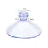 Fabricante Original 15-80mm Ventosa Cabeza de Champiñón PVC Transparente Cabeza Plana Cabeza Redonda Cabeza Grande Ventosa de Vidrio Espesada