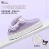Chinelos de Algodão Gato Hellokitty Femininos Inverno Salto Bolsa 2024 Novo Fofo Pelúcia Forro de Lã Pós-parto Sapatos de Algodão para Mulheres