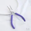 Pinzas de Nylon, Pinzas de Plástico, Punta de Plástico, Enrollado de Alambre Metálico, Herramientas Hechas a Mano, Pinzas para Joyería de Bordado Antibiológico, Pinzas de Punta Fina
