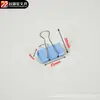 Clips para Papel Negros Pequeños, Medianos y Grandes, Clips de Cola, Clips para Boletos, Clips para Documentos, Clips Metálicos para Boletos, Clips para Documentos y Exámenes, Producción y Venta Directa del Fabricante