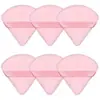 Esponja de Pincel de Maquillaje Triangular de Terciopelo Doble Cara Personalizada, Herramienta de Belleza para Fijar Polvo, Esponja de Polvo de Cristal Ultra Suave