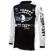 Ropa para Carreras Todoterreno, Camiseta de Manga Larga Versátil y Elegante, Top de Secado Rápido, Ropa para Descenso de Corte Holgado en Tallas Europeas y Americanas, Ropa para Ciclismo