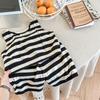 2026 Ropa Infantil Coreana Otoño Nuevo Estilo Conjunto de Dos Piezas Estilo Coreano para Niños Chaleco + Shorts para Niñas 123092