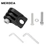 Meroca Mango Pequeño de Tela Soporte para Manillar Faro Clip para Faro de Bicicleta Plegable Bicicleta Aleación de Aluminio Soporte de Luz Ajustable