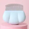 Escova de Higiene para Animais de Estimação Multiuso para Todos os Comprimentos de Pelo Formato de Concha Auto-Limpante Pente Massageador Ergonômico Pente para Animais de Estimação Gato Cachorro