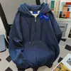 Sudadera con capucha de moda estilo coreano juvenil Dopamina para mujer 2025 Nueva moda Versátil Estilo perezoso Ins Top de moda