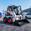 Exportación transfronteriza cargador skid steer de ruedas taller almacén apilamiento manipulación S50 coche multifunción montacargas