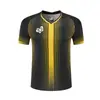 Novos uniformes de tênis de mesa para homens e mulheres, tops de competição para homens, mulheres e crianças, roupas esportivas de manga curta para estudantes de secagem rápida para treinamento, verão 705