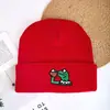 Chapéu de Lã Hip-Hop Bordado Mi Desenho Animado t Outono e Inverno Sapo Ker Chapéu de Lã Unissex Chapéu Mitra Sapo ao Ar Livre