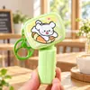 Chaveiro Microfone de Brinquedo Gravável Pequeno Animal Microfone Musical Chaveiro Pingente Personalizado Pegador Pingente de Presente