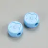 Cuentas Acrílicas Populares Transfronterizas, Cuentas Redondas con Agujero Grande de Cara Sonriente, Cuentas para Manualidades DIY Infantiles, Cuentas Sueltas de Colores Caramelo
