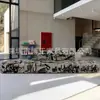 Sofá Grafite de Designer Italiano Moderno Patchwork Feito à Mão Tecido Sala de Estar Recepção Sofá de Luxo Leve Sofá Estampado
