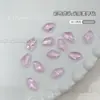 Punta de Hacha Forma Especial Diamantes para Uñas Adornos Mono Pequeño Diamantes de Colores Dulces Blanco Rosa Super Brillantes Adornos de Diamantes de Cristal para Uñas