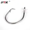 Ftk Eagle Claw Anzuelo Paquete de 2 Acero de Alto Carbono Anzuelo para Atún Extra Grande Solo Pesca en el Mar Super Duro Venta al por Mayor Transfronteriza