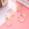 Llavero de Cerdo Tridimensional Set Protector para Aipods Colgante para Estuche de Auriculares Accesorios para Mochila Colgantes Lindos Corazón de Niña