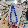 Pulsera Lanyard para Teléfono Cadena de Muñeca Llavero Colgante para Bolso Perla de Colores Dopamina Tacto Mate Antiperdida