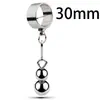 Juguete Sexual Anillo Metálico para Pene Colgante de Escroto de Acero Inoxidable Bola Colgante Ejercicio Físico de Estiramiento que Soporta Peso Anillo para Pene