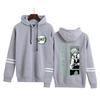 Sudadera con capucha transfronteriza anime Ghost Blade otoño e invierno Nuevo suéter deportivo holgado hip hop con forro polar grueso