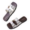 Pantuflas Nuevas de Verano para Mujer Estilo Coreano Estilo Francés Estilo Retro de Hada Playa Marítima Sandalias Blandas Planas para Uso Exterior