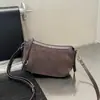 Bolso de Media Luna de Piel de Vaca Esmerilada Retro de Gama Alta Estilo Coreano Bolso Casual para el Trabajo Textura Simple de Hombro Cruzado Debajo del Brazo