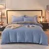 Conjunto de cama de quatro peças, 100% algodão, qualidade A, espessado e escovado para maior conforto, adequado para outono e inverno, atacado e dropshipping disponíveis do fabricante para vendas transfronteiriças
