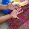 Malla de Nylon Colorida para Raquetas de Tenis de Ojo Grande, Malla Duradera de Crin de Caballo para Raquetas de Tenis, 40 Mallas de Seda Coloridas para Raquetas de Tenis