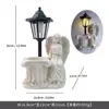 Novo produto transfronteiriço: Enfeite de Fada Flor de Anjo, luz solar para jardim externa, estátua decorativa para paisagismo de jardim, produto artesanal