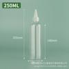 Atacado 30ml50ml100ml ml squeeze garrafa de loção garrafa pigmento garrafa dividida pet transparente plástico pontiagudo nariz garrafa