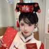 Diadema Gege estilo palacio noble aro para la cabeza bandera leyenda de Zhen Huan emperatriz concubina imperial pasador accesorios para el cabello tocado accesorios para el cabello