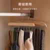 Cabide Multifuncional para Roupas Íntimas e Camisetas, Solução de Armazenamento para Casa e Dormitório, Gancho de Madeira Antiderrapante, Cabide Ondulado
