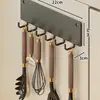 Estante de Almacenamiento Magnético para Refrigerador, Estante Lateral de Almacenamiento Montado en la Pared, Estante Lateral para Especias de Cocina, Gadget de Estante de Almacenamiento Multifuncional