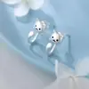 Brincos Stud Pequenos Gatinho Fofo Estilo Coreano 2026 Nova Chegada Brincos de Design Nicho Acessórios de Brincos Populares de Alta Qualidade para Mulheres