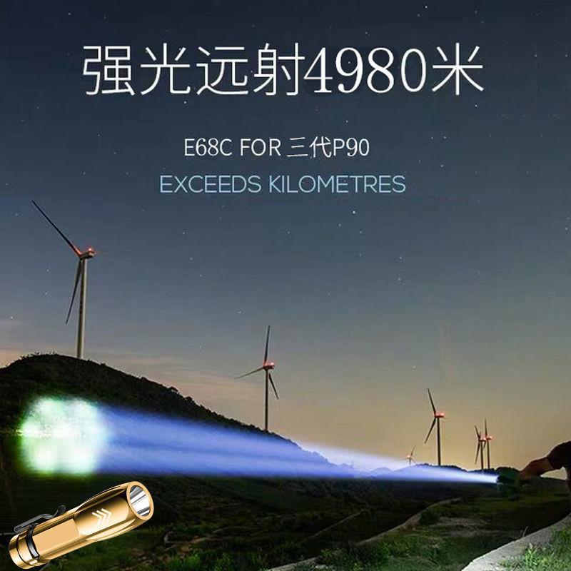 便携超强光手电筒